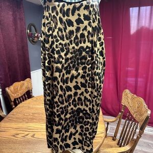 Unbranded animal print slip gown size 2XL